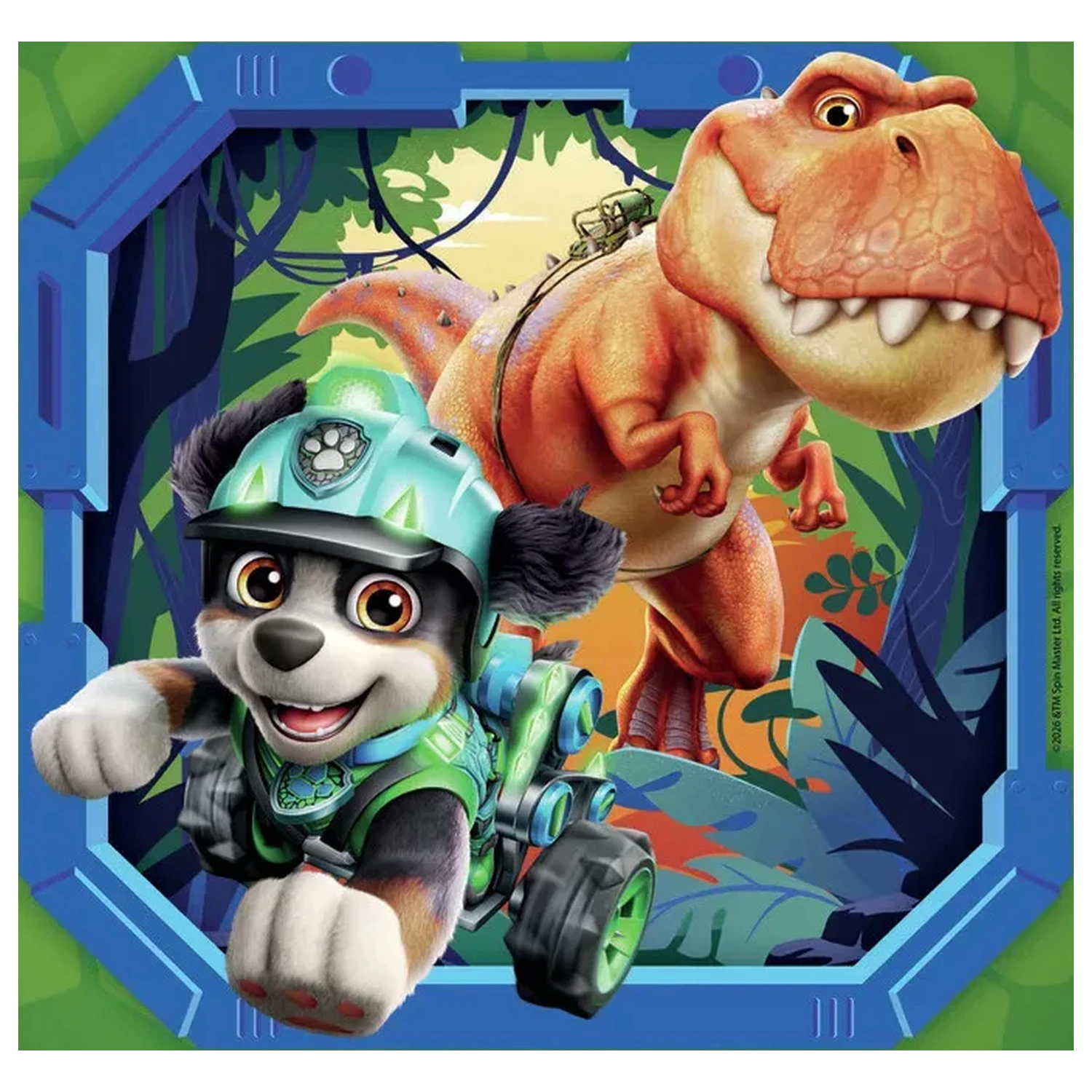 Paw Patrol Dino Movie puzzle 3x48 dielov produktová fotografia