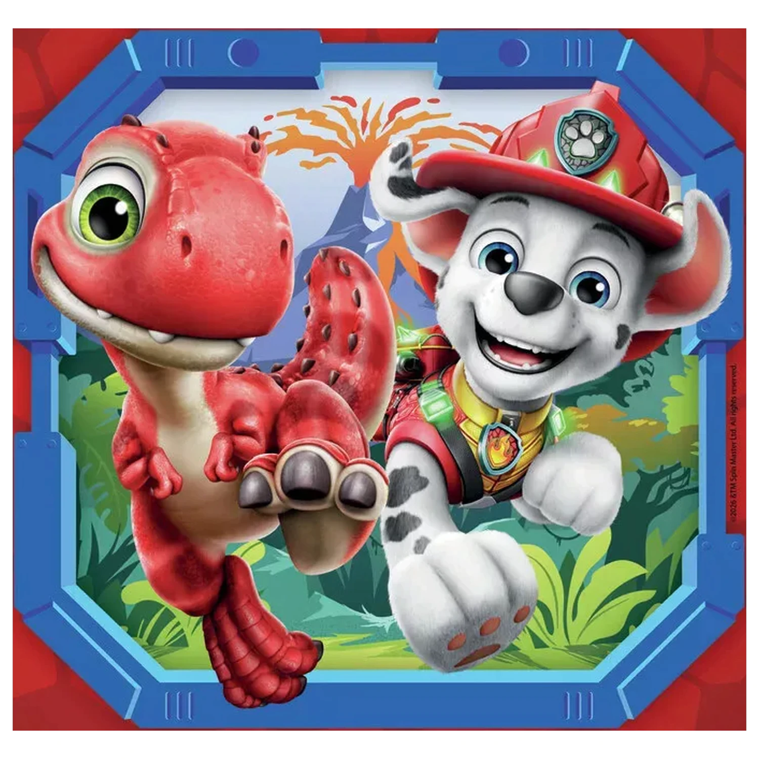 Paw Patrol Dino Movie puzzle 3x48 dielov produktová fotografia