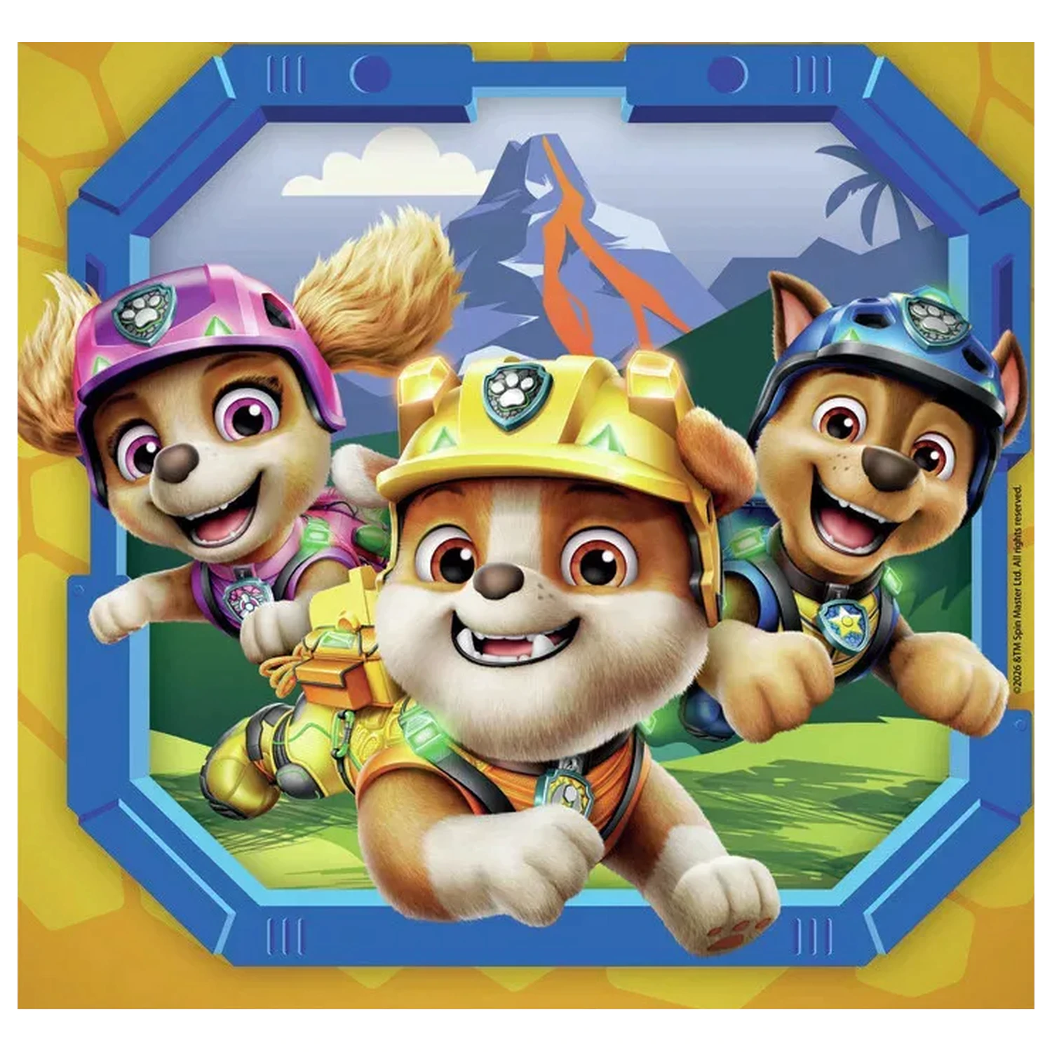 Paw Patrol Dino Movie puzzle 3x48 dielov produktová fotografia