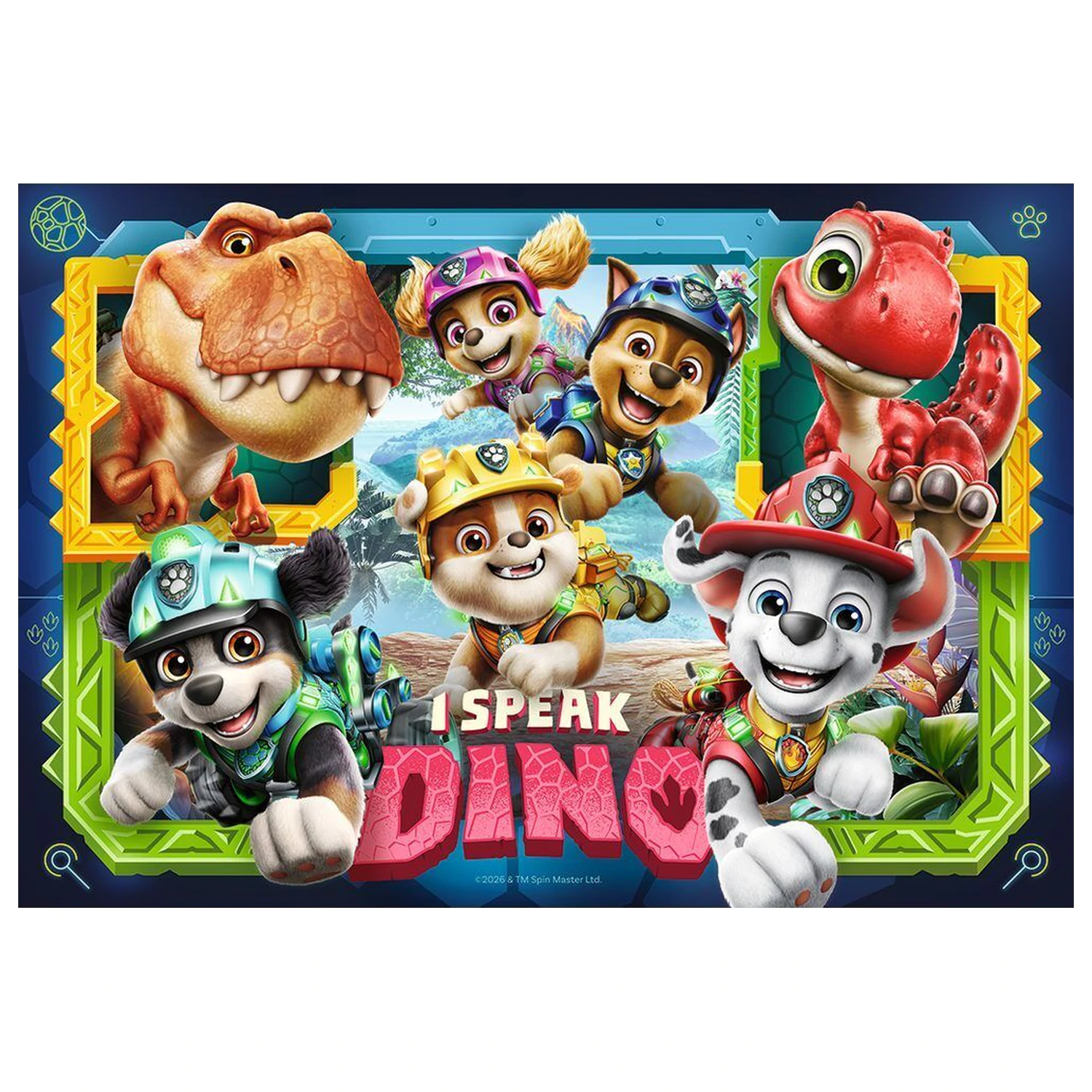 Paw Patrol Dino Movie puzzle 35 ks produktová fotografia