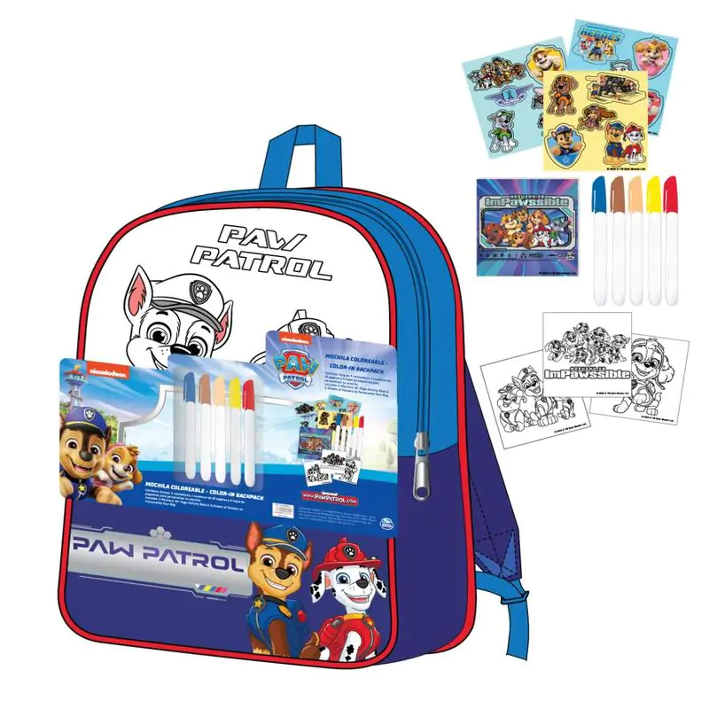 Paw Patrol DIY backpack set termékfotó