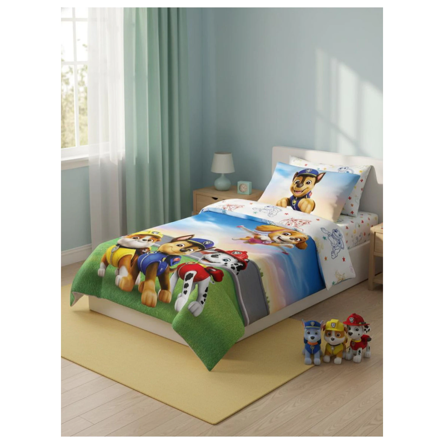 Paw Patrol Duty Calls detská, predškolská obliečka na perinu produktová fotografia