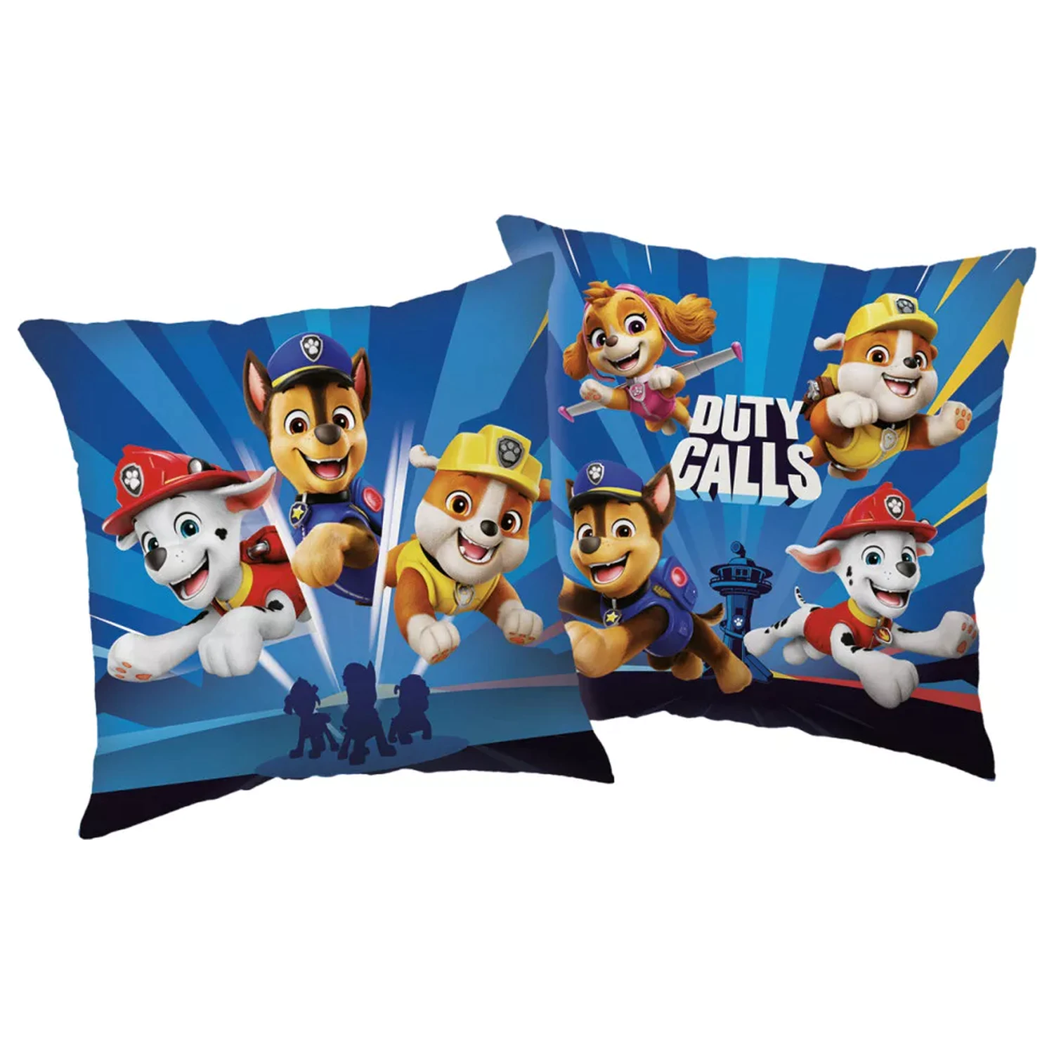 Paw Patrol Duty Calls vankúš, dekoračný vankúš 40x40 cm produktová fotografia