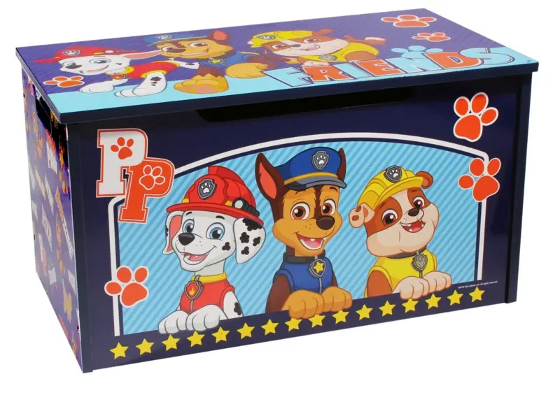 Paw Patrol Drevený úložný priestor na hračky produktová fotografia