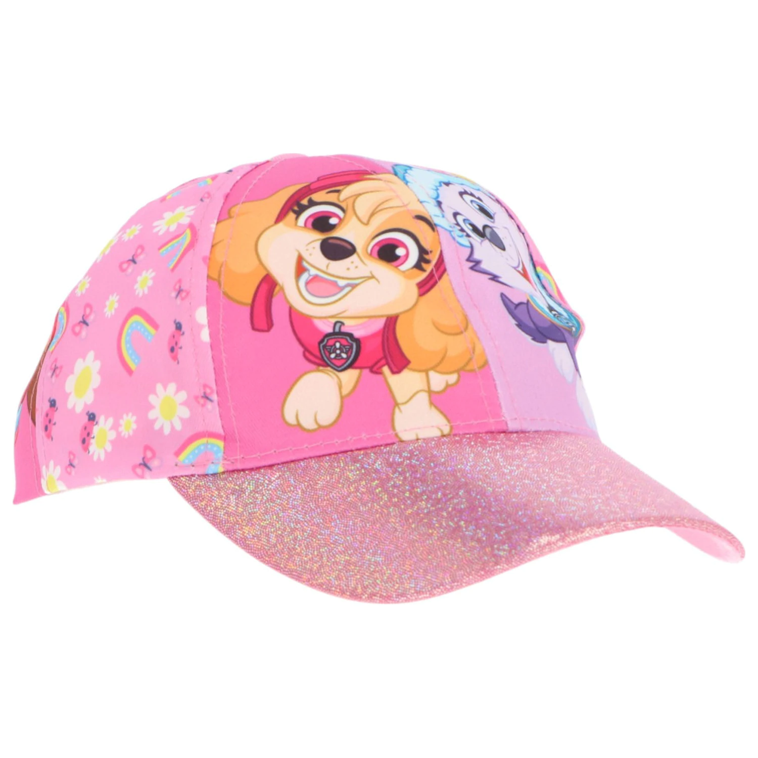 Paw Patrol Flowers and Rainbows detská baseballová čiapka 52 cm produktová fotografia