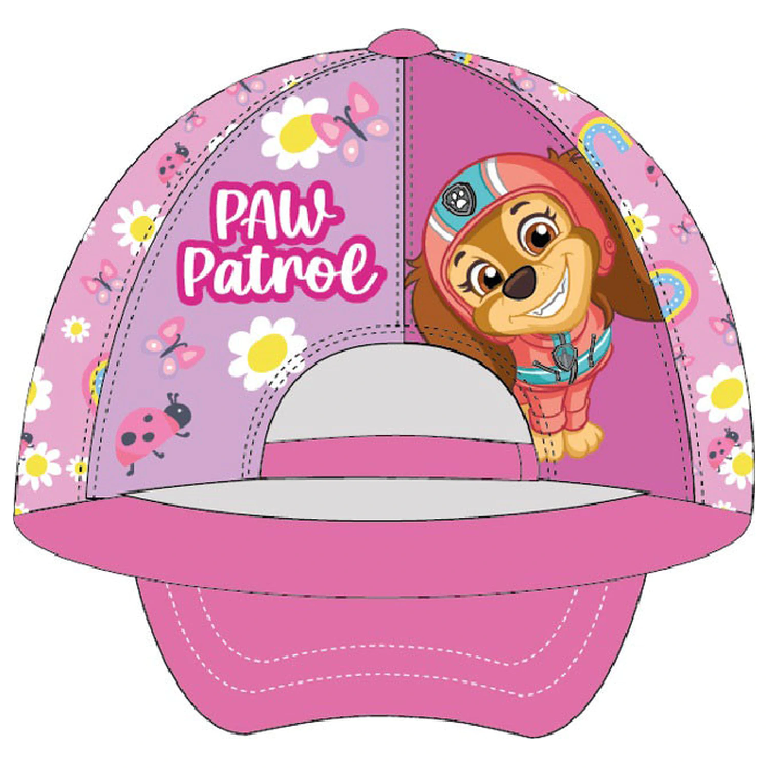 Paw Patrol Flowers and Rainbows detská baseballová čiapka 52 cm produktová fotografia