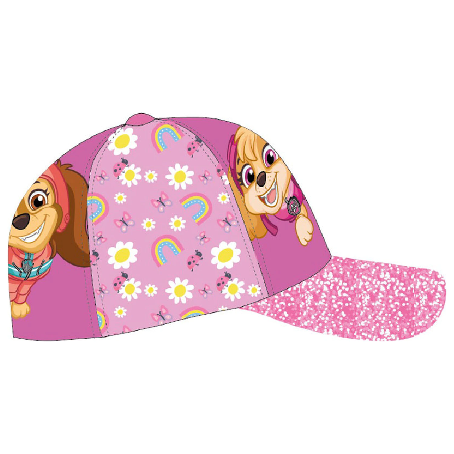 Paw Patrol Flowers and Rainbows detská baseballová čiapka 52 cm produktová fotografia