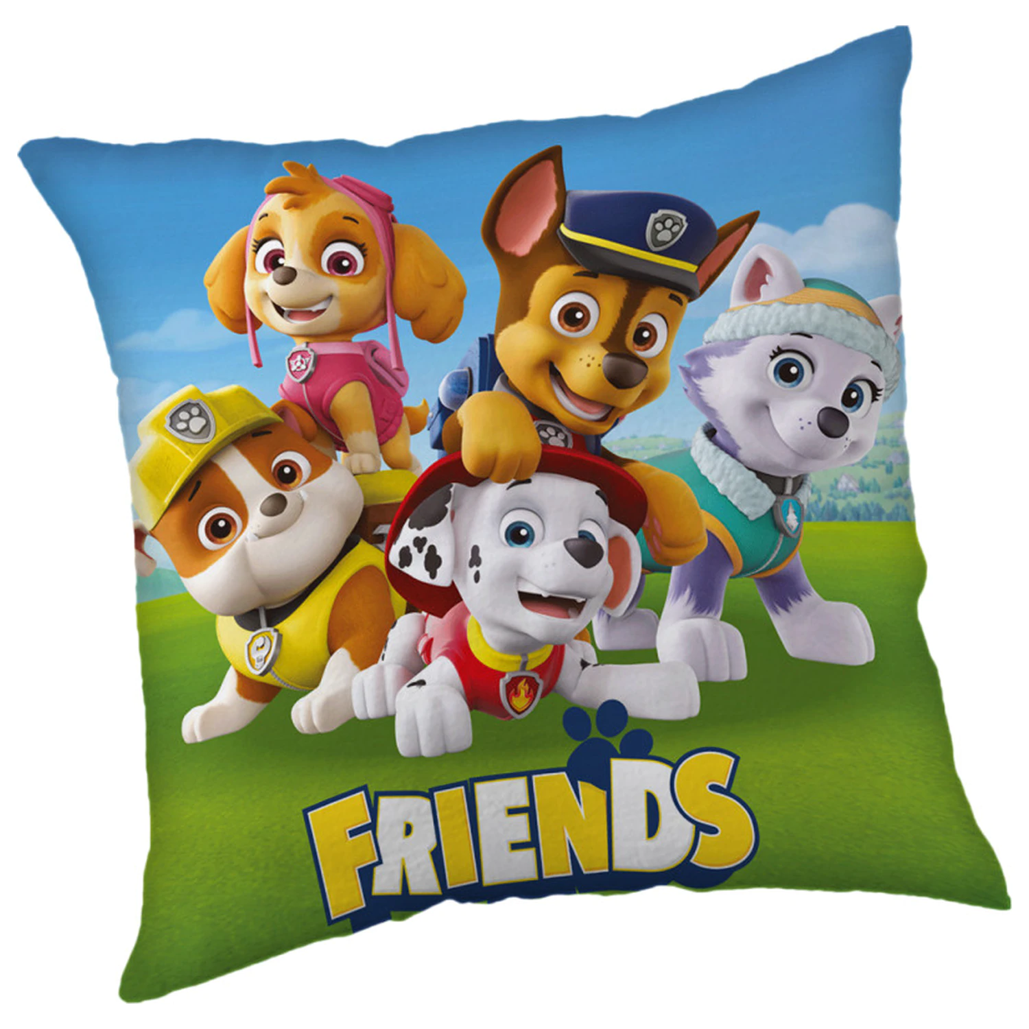 Paw Patrol Friends vankúš, dekoračný vankúš produktová fotografia