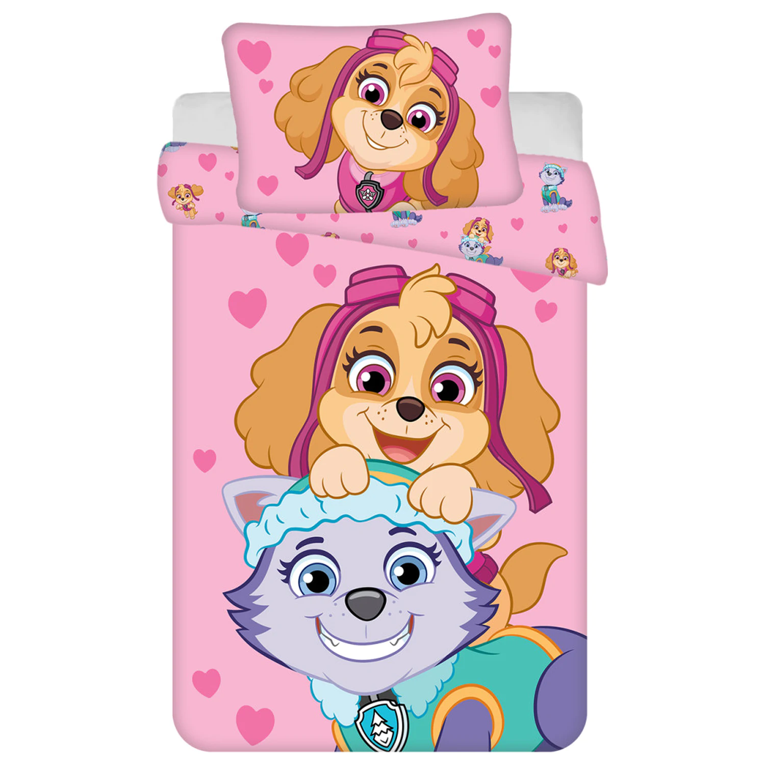 Paw Patrol Girls Friends deti, predškolský poťah na perinu produktová fotografia