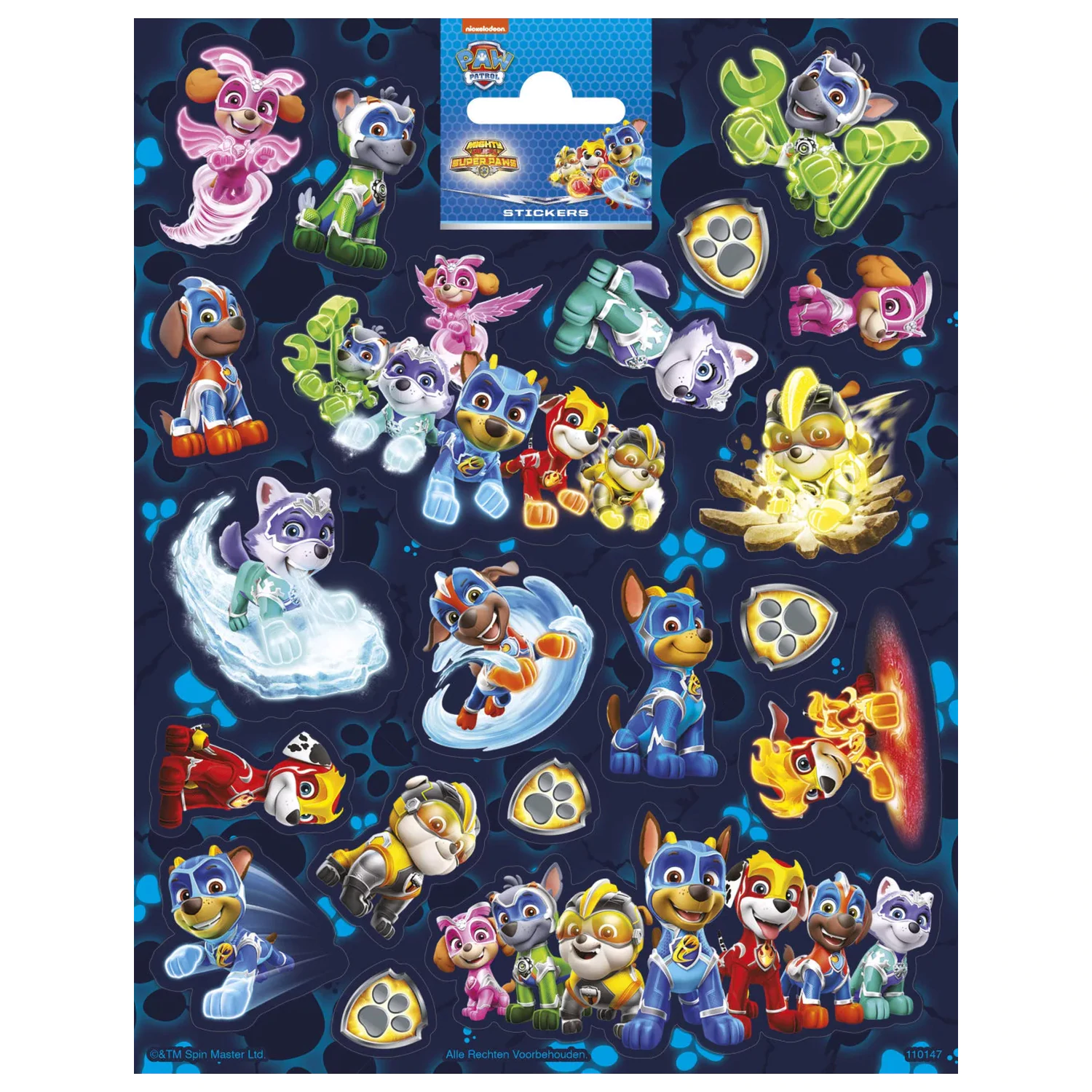 PAW Patrol Hero nálepka produktová fotografia