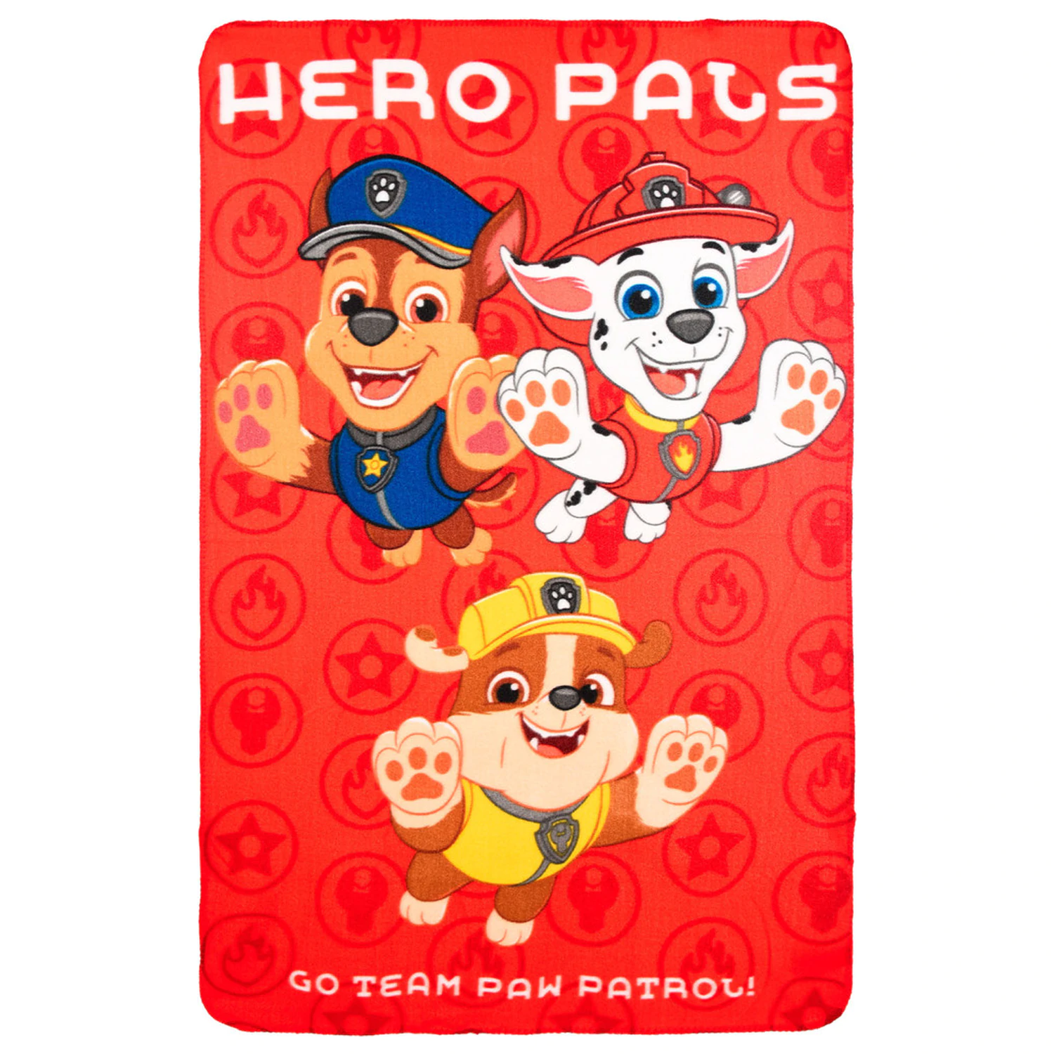 Paw Patrol Hero Pals fleecová deka produktová fotografia