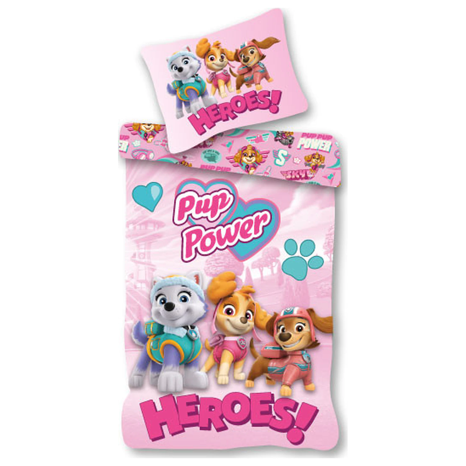 PAW Patrol Heroes! Obliečka na perinu produktová fotografia