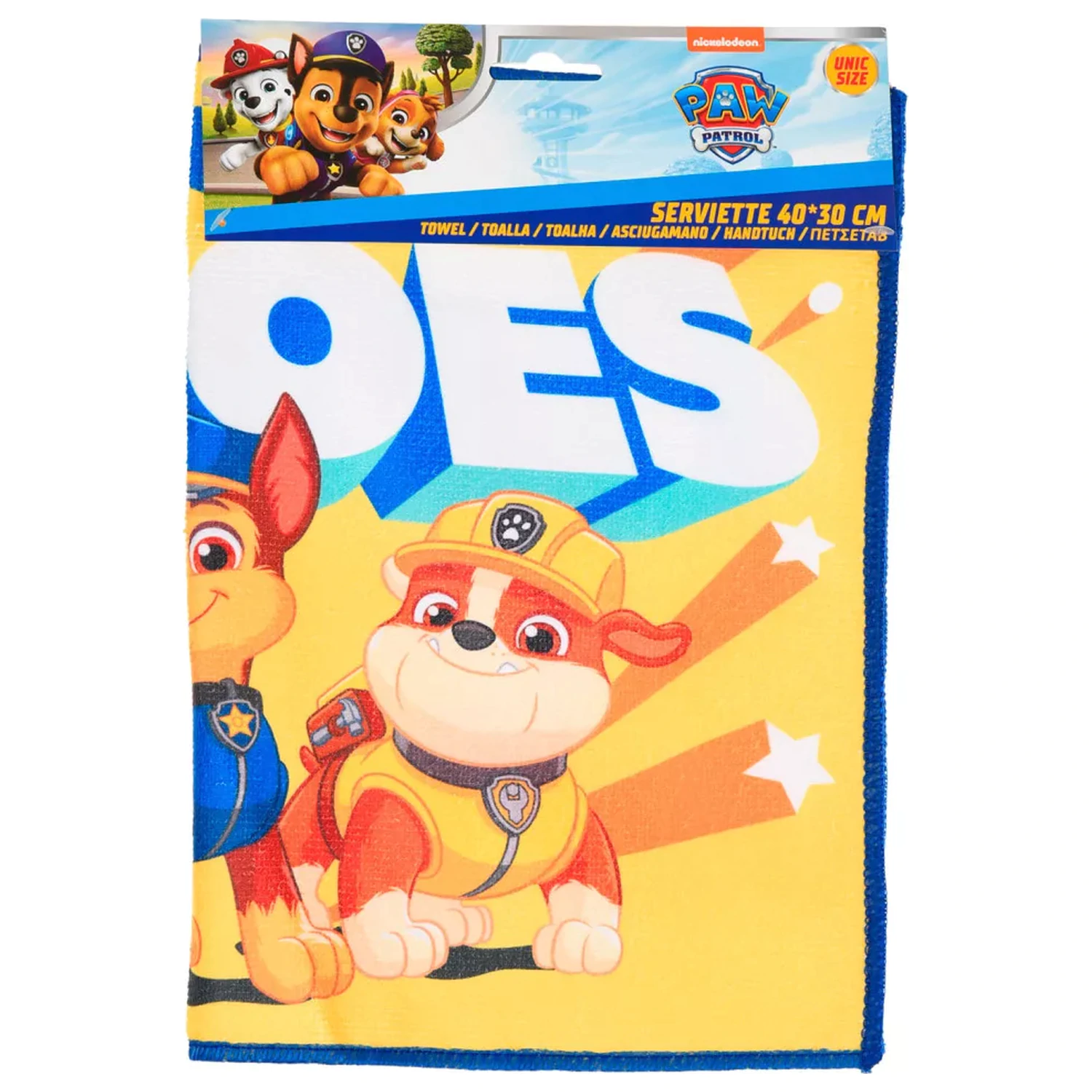 PAW Patrol Heroes uterák na ruky, uterák na tvár, uterák 40x30 cm produktová fotografia