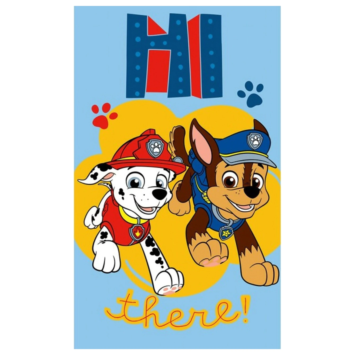 Paw Patrol Hi There uterák na ruky, uterák na tvár, uterák produktová fotografia