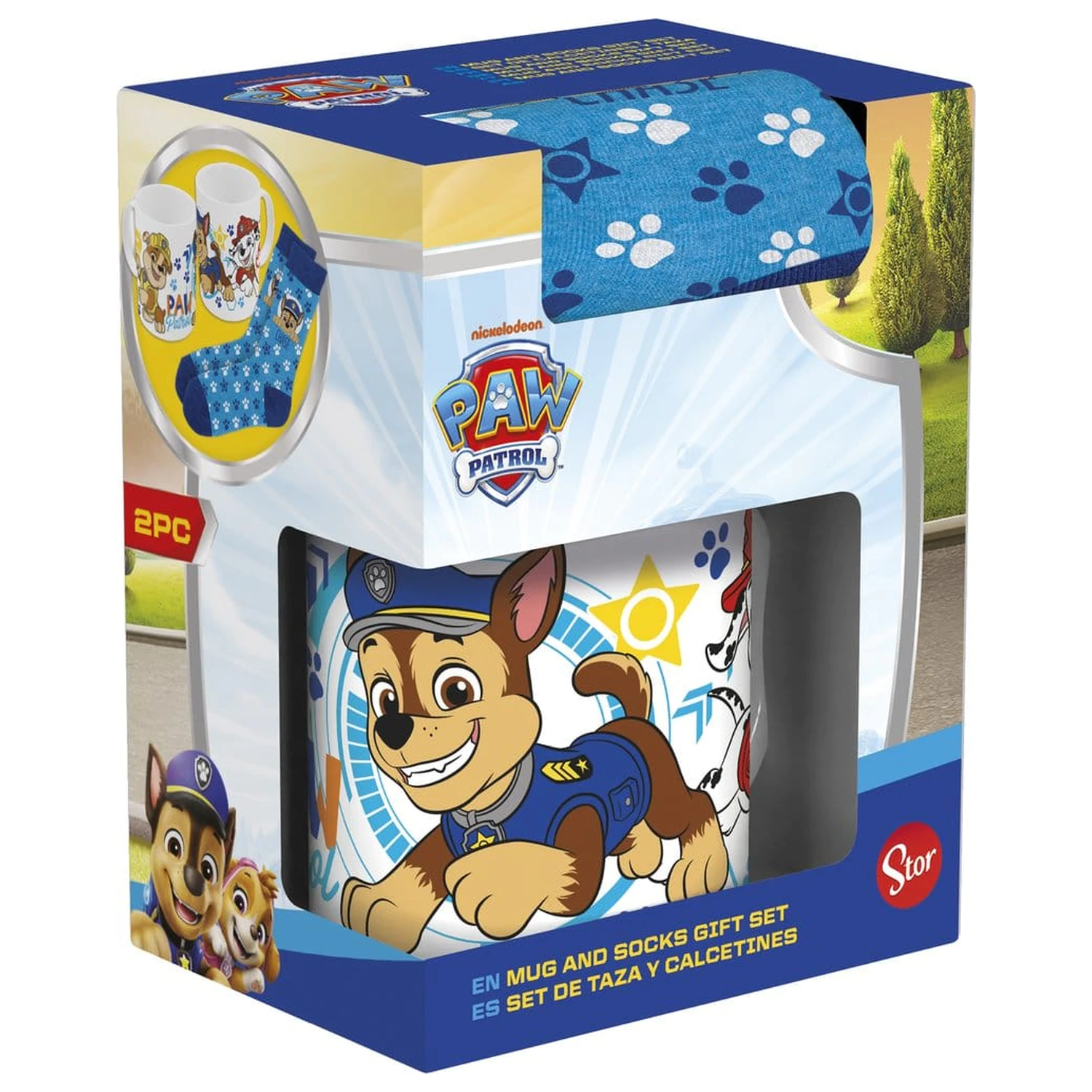 Paw Patrol Hrnček & Súprava ponožiek Icons produktová fotografia