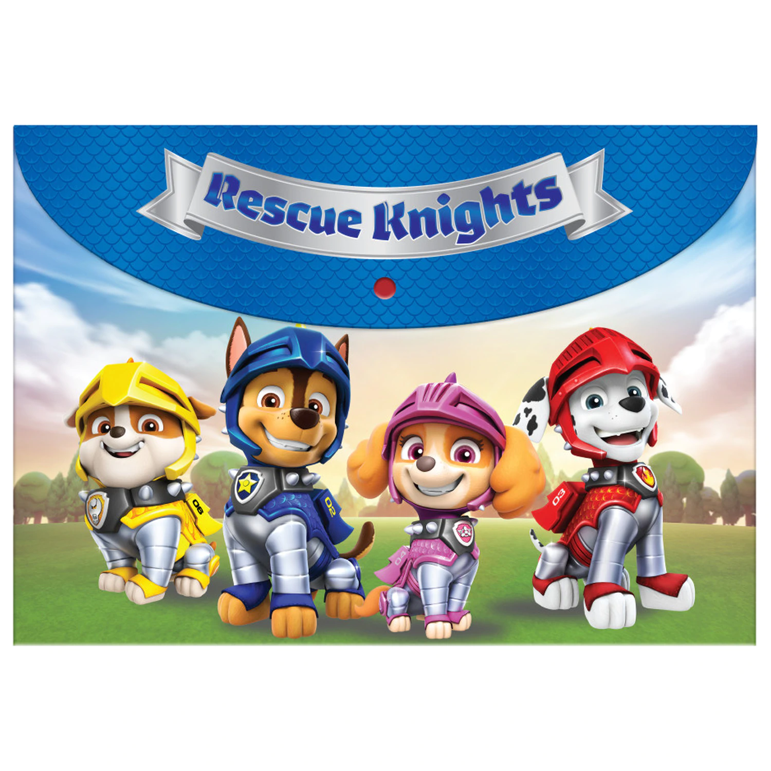 Paw Patrol Knights A/4 Puzdro na dokumenty produktová fotografia