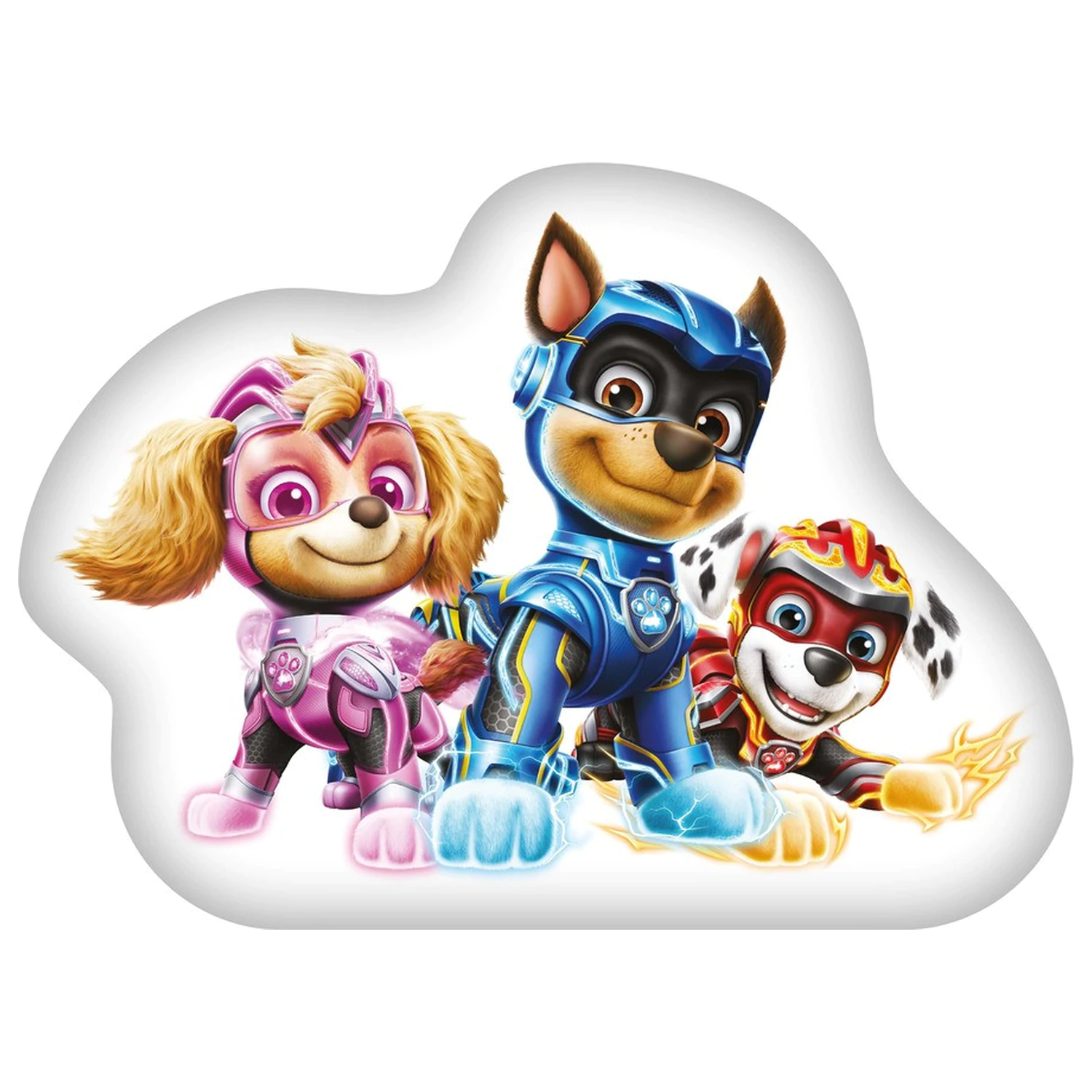 Paw Patrol Knights tvarovaný vankúš, dekoračný vankúš produktová fotografia