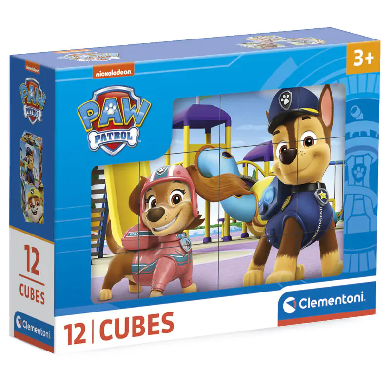 Paw Patrol kocka puzzle 12pcs termékfotó