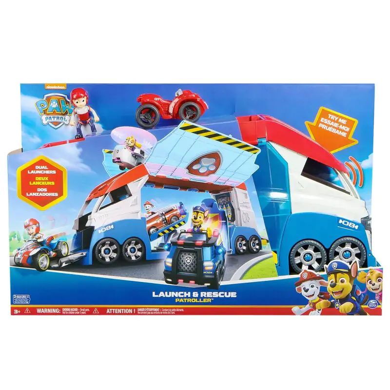 Paw Patrol Launch & Rescue kabriolet vehicle produktová fotografia
