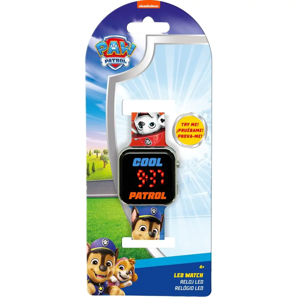 Paw Patrol LED hodinky produktová fotografia