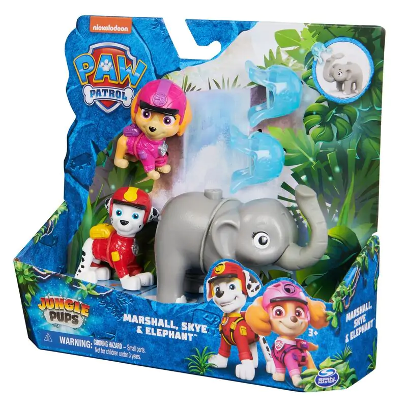 Paw Patrol Marshall a Skye Jungle Pups pack figúrky 6 cm termékfotó