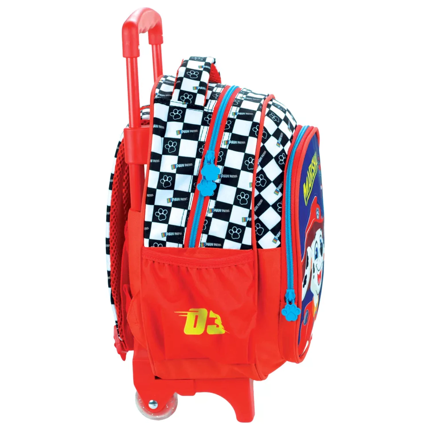 Paw Patrol Marshall Racing Rolling predškolský batoh, taška 30 cm produktová fotografia