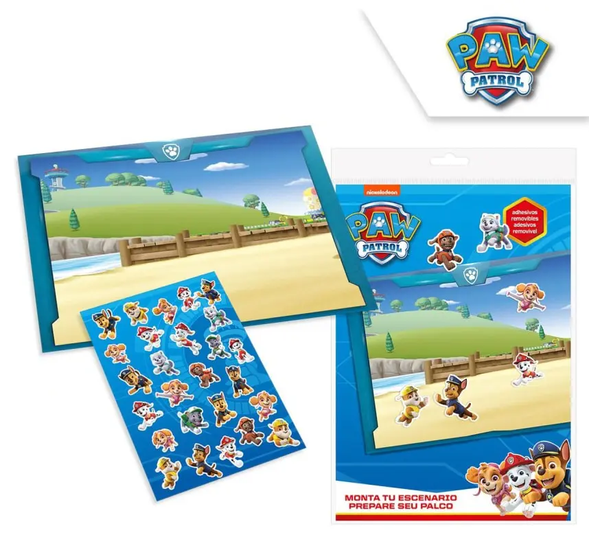 PAW Patrol samolepiace dekorácie produktová fotografia