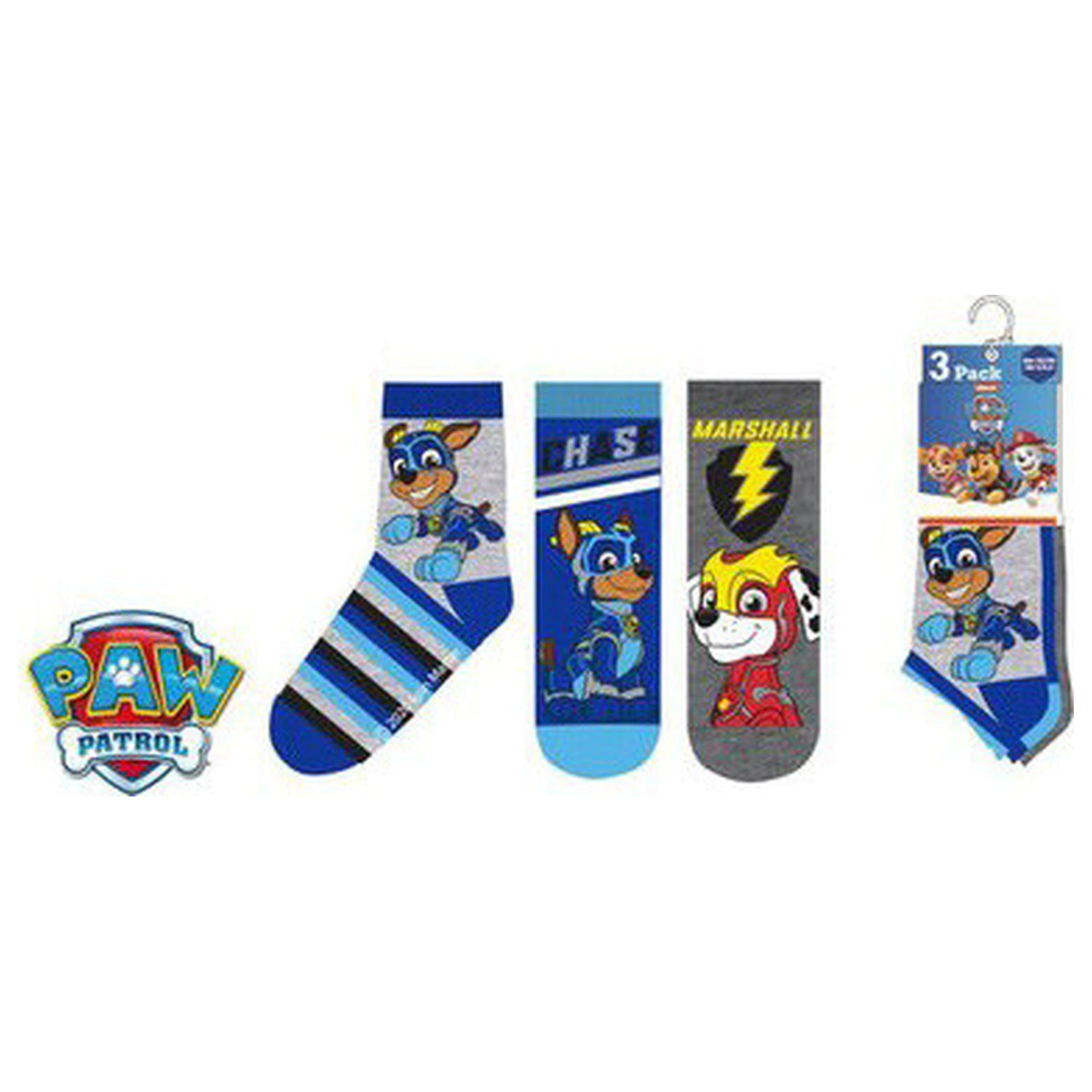 PAW Patrol Mighty detské ponožky 27/30 produktová fotografia