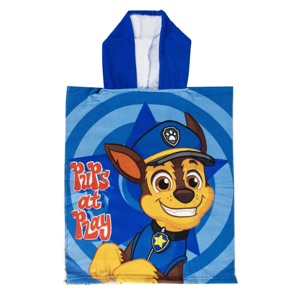 Paw Patrol mikrovláknové pončo plážová osuška produktová fotografia