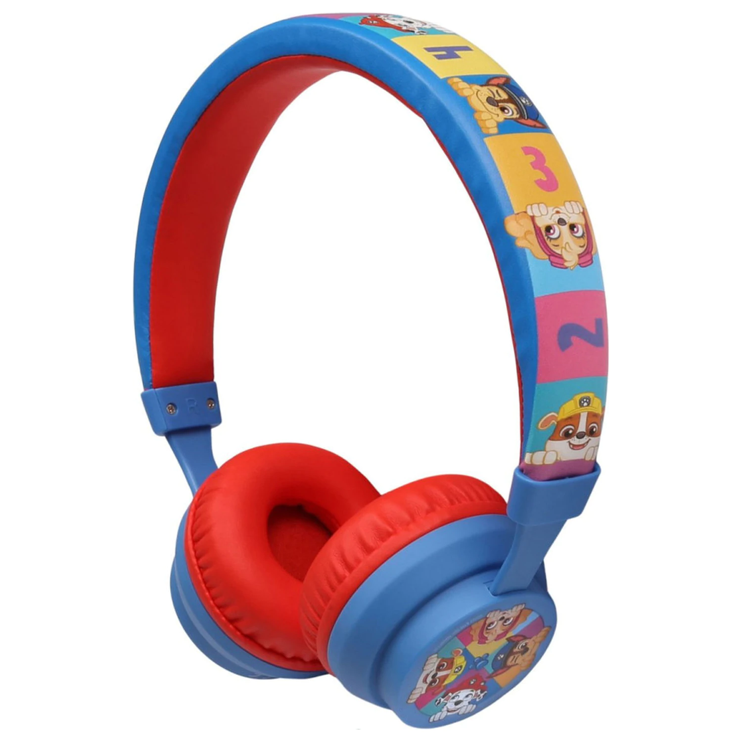 PAW Patrol Numbers Bezdrôtové Bluetooth slúchadlá produktová fotografia