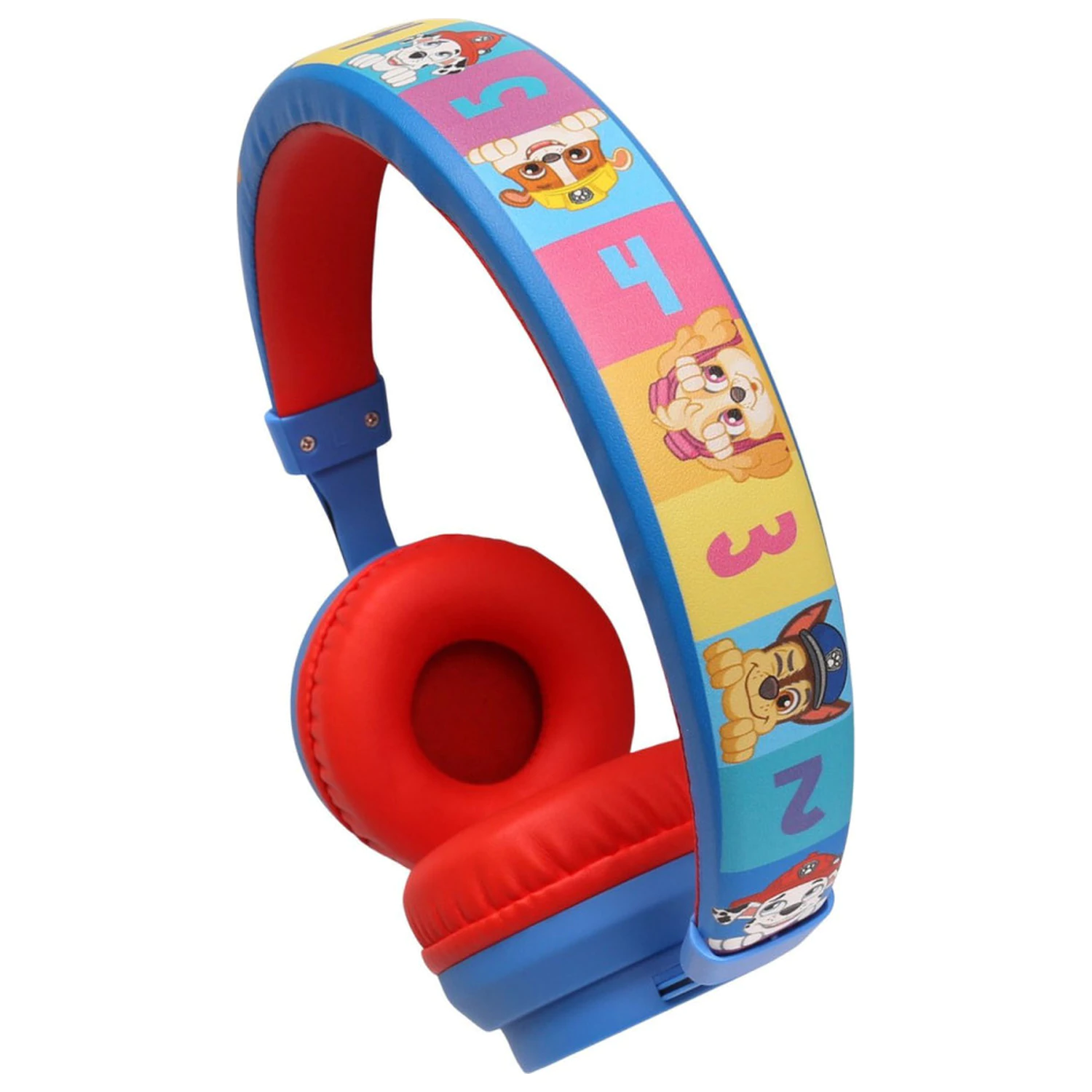 PAW Patrol Numbers Bezdrôtové Bluetooth slúchadlá produktová fotografia