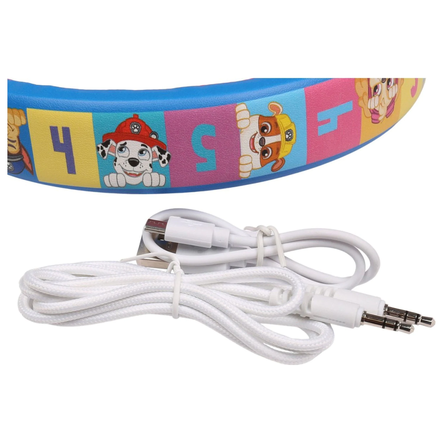 PAW Patrol Numbers Bezdrôtové Bluetooth slúchadlá produktová fotografia