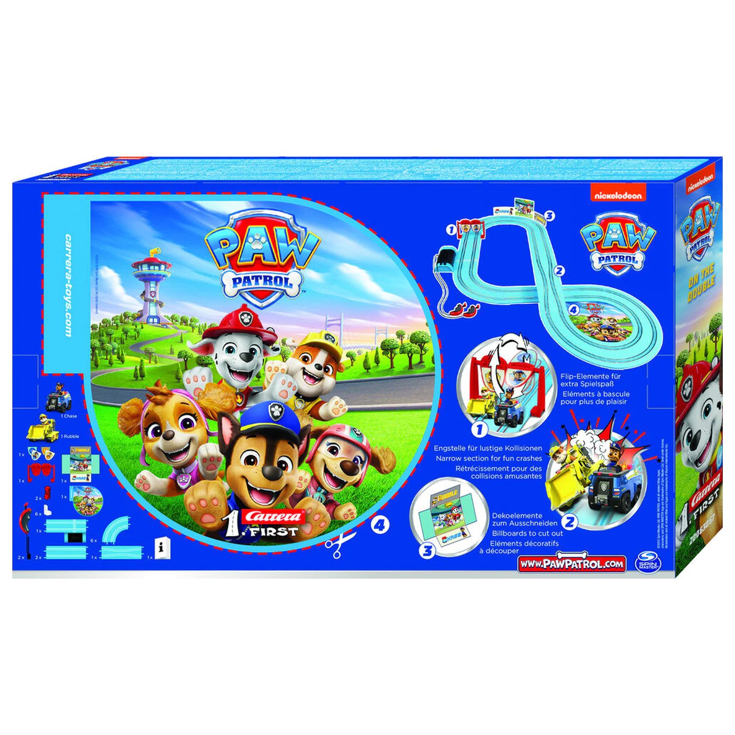 Paw Patrol On the Double pretekársky okruh produktová fotografia