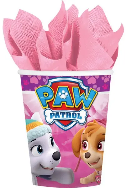 Paw Patrol papierové poháre 8-balenie 250 ml produktová fotografia