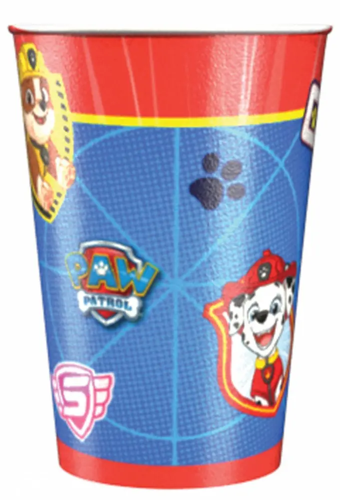 Paw Patrol papierové poháre balenie 8 kusov 250 ml produktová fotografia