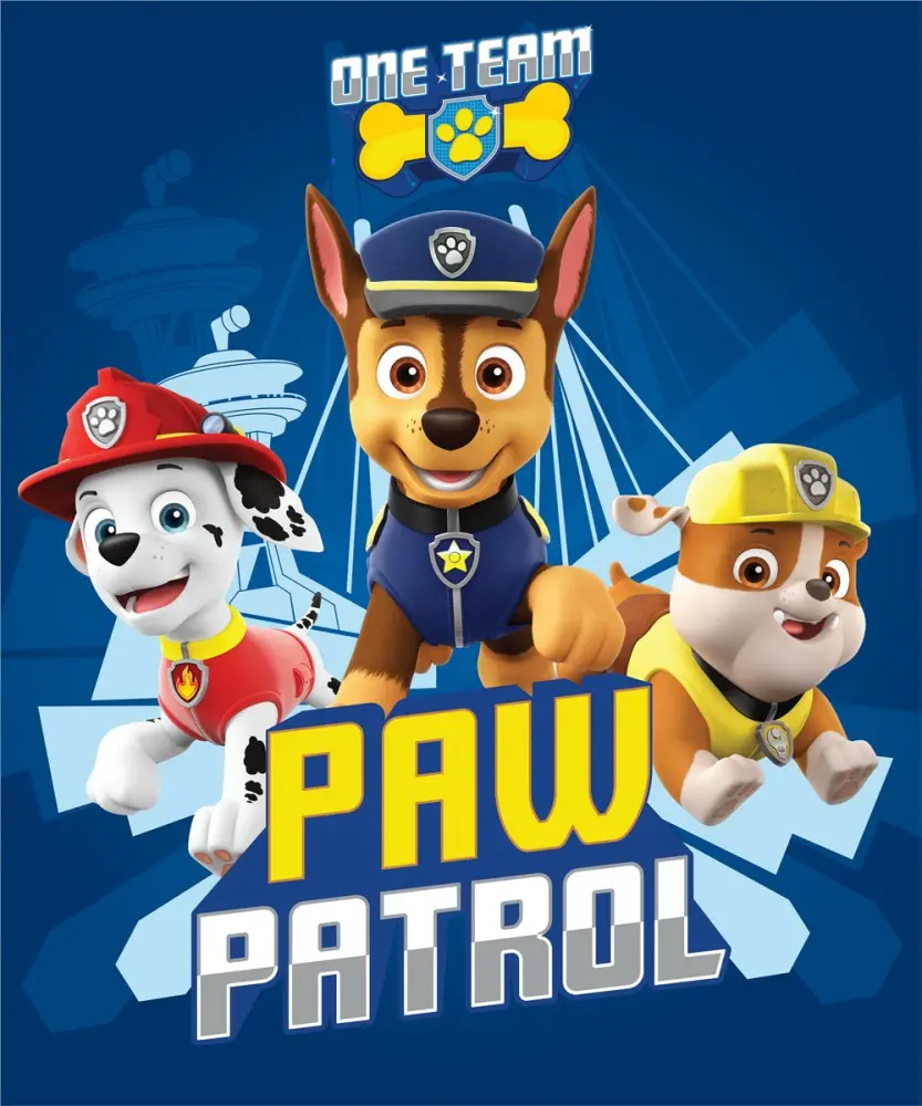 PAW Patrol flísová deka 100*140 cm produktová fotografia