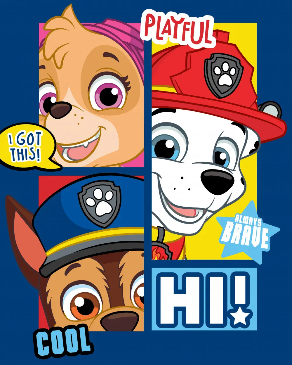 Paw Patrol flísová deka 100*140 cm produktová fotografia
