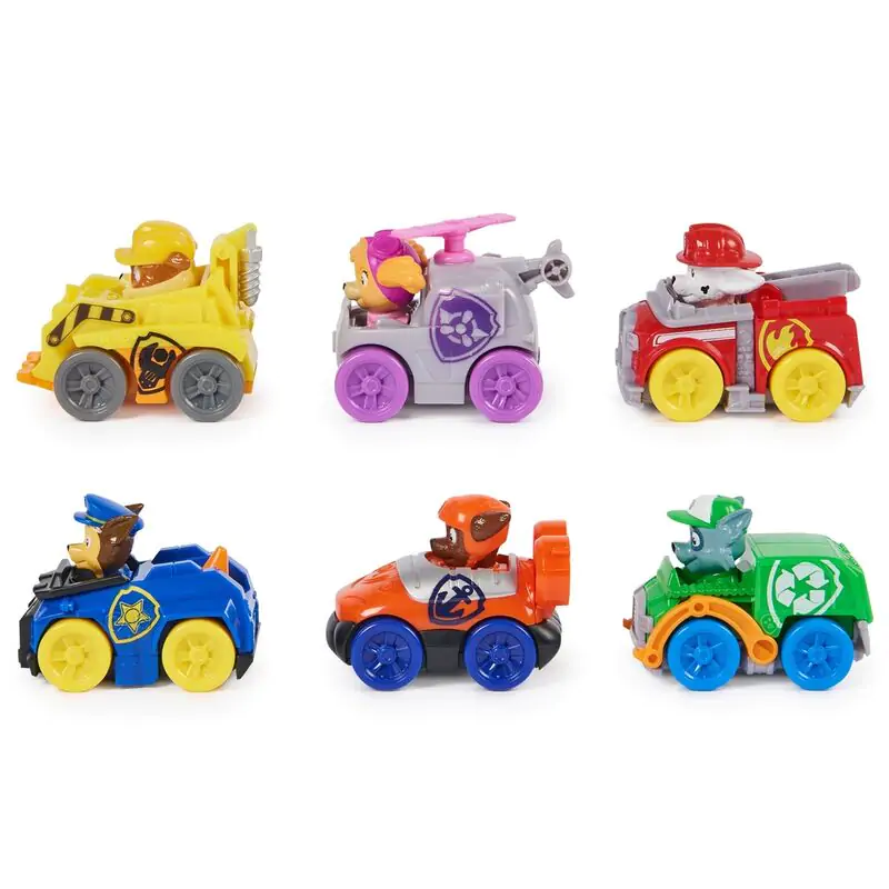 Paw Patrol Pup Squad Racer set 6 vozidiel produktová fotografia