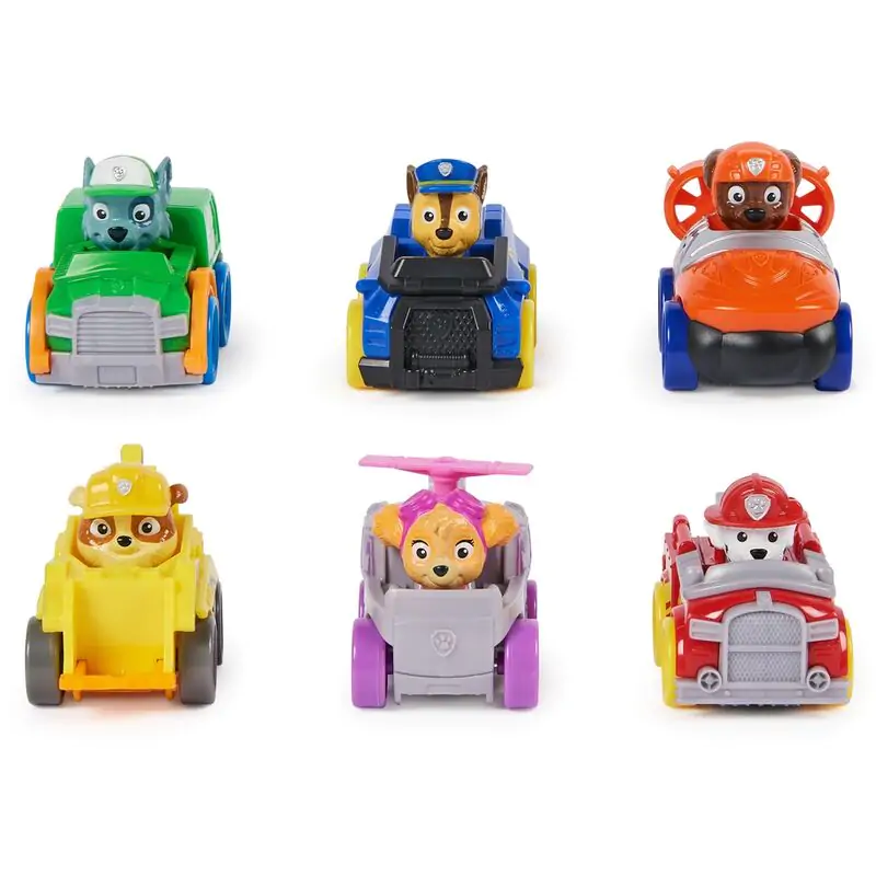 Paw Patrol Pup Squad Racer set 6 vozidiel produktová fotografia