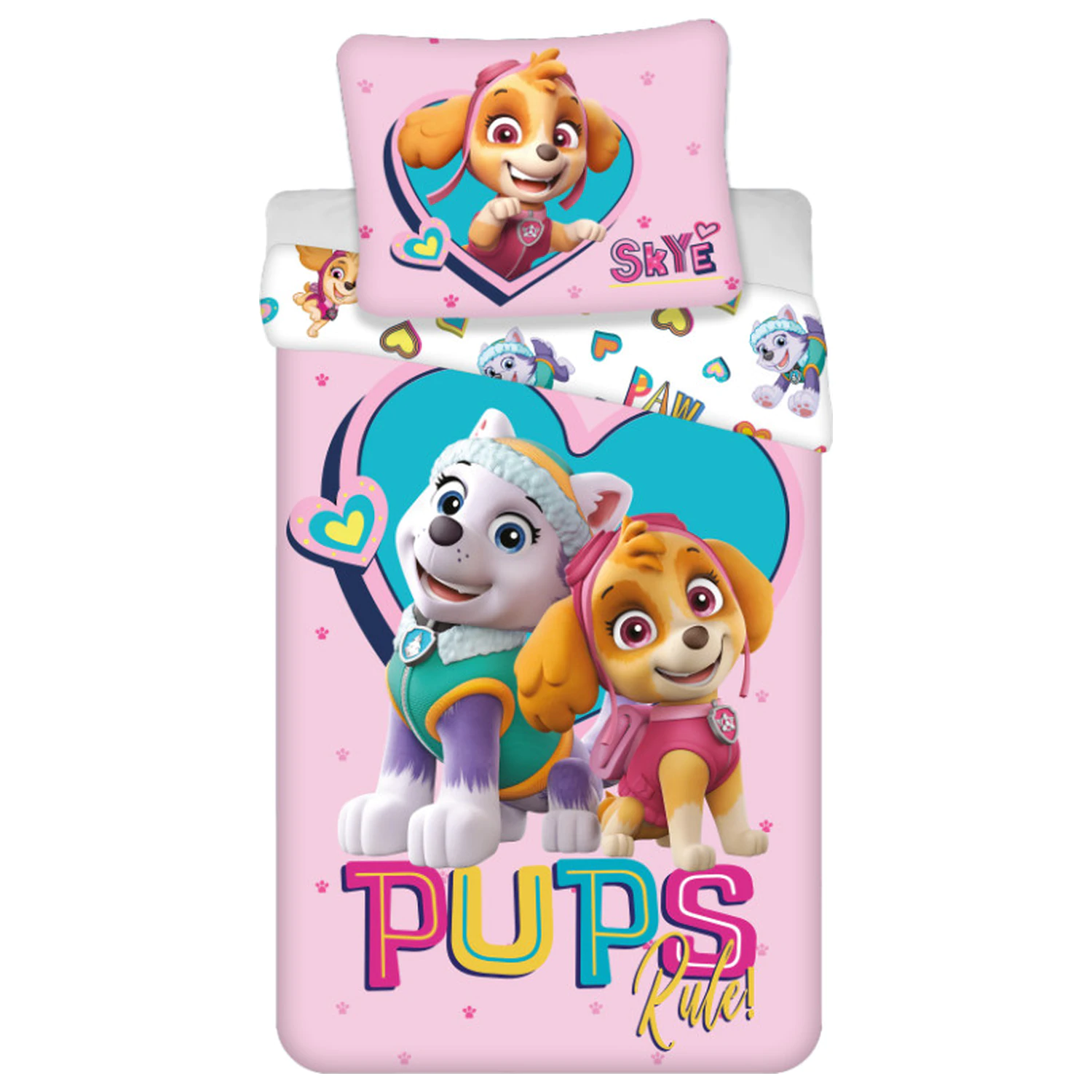 Paw Patrol Pups Rule Mikrovláknová obliečka na paplón produktová fotografia