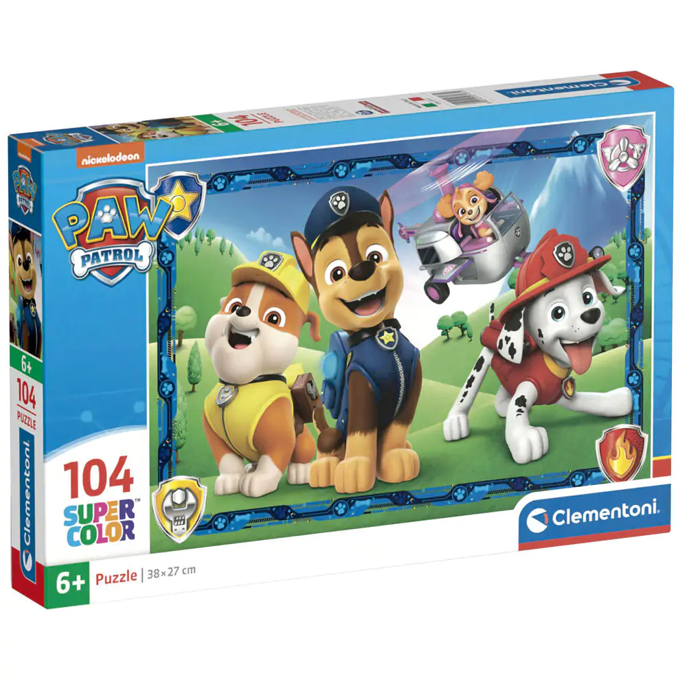 Paw Patrol puzzle 104 dielikov produktová fotografia