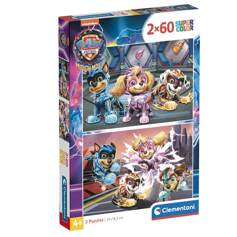 Paw Patrol puzzle 2 x 60 dielikov produktová fotografia