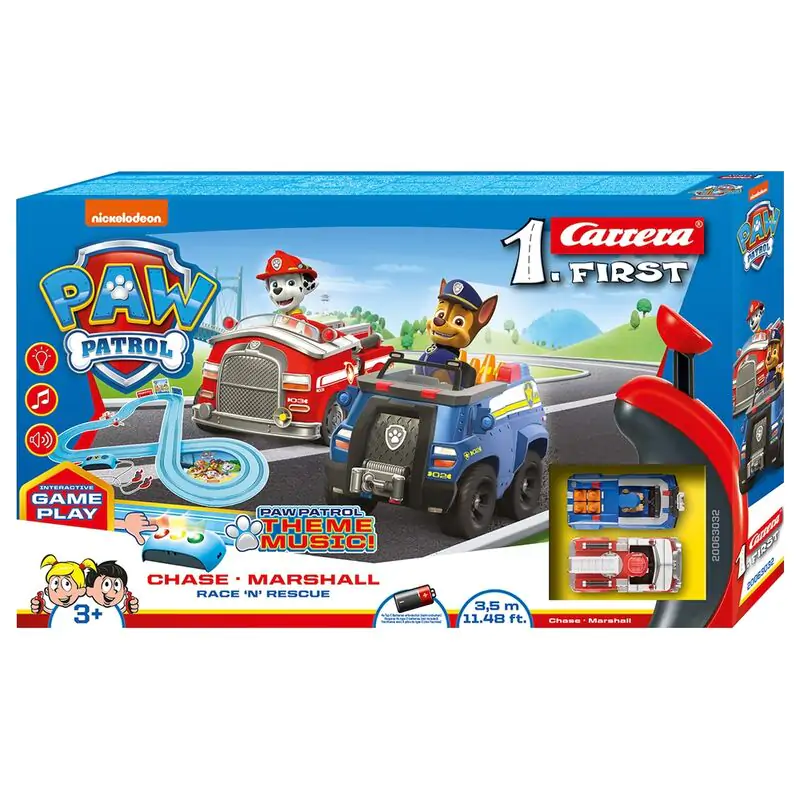 Paw Patrol Race N Rescue závodný okruh produktová fotografia