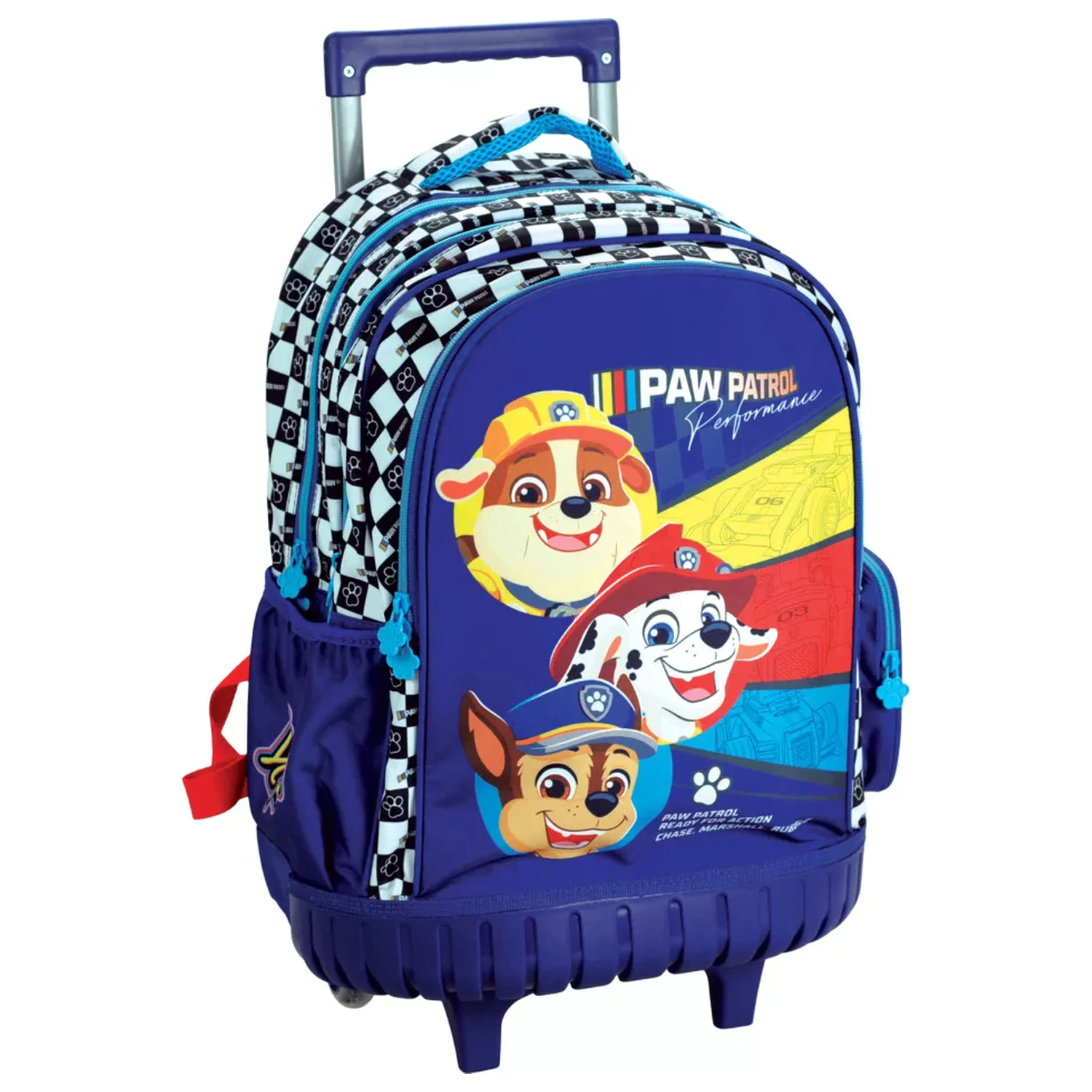 PAW Patrol Racing prémiová pojazdná školská taška, 42 cm produktová fotografia