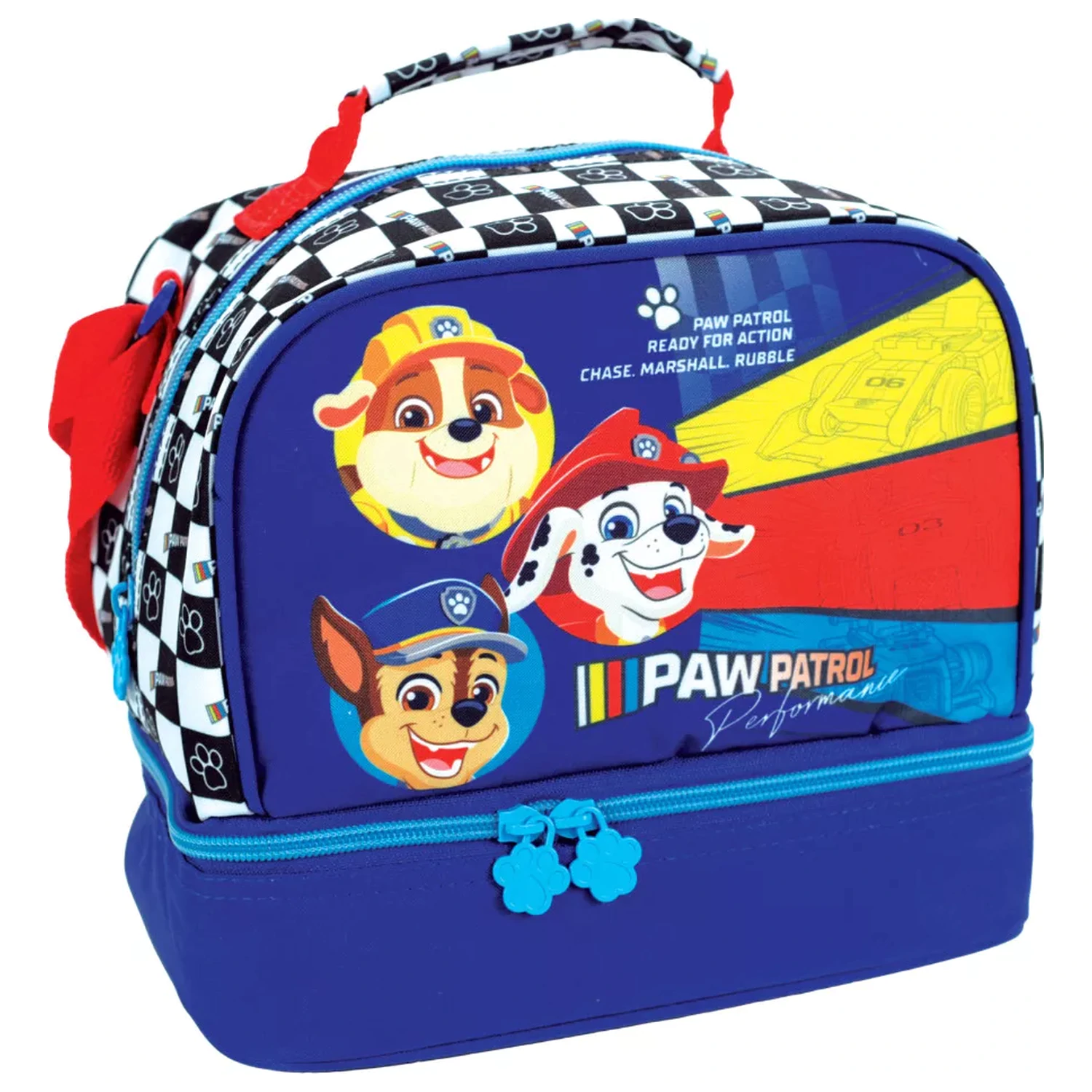 Paw Patrol Racing termálna taška na obed 21 cm produktová fotografia