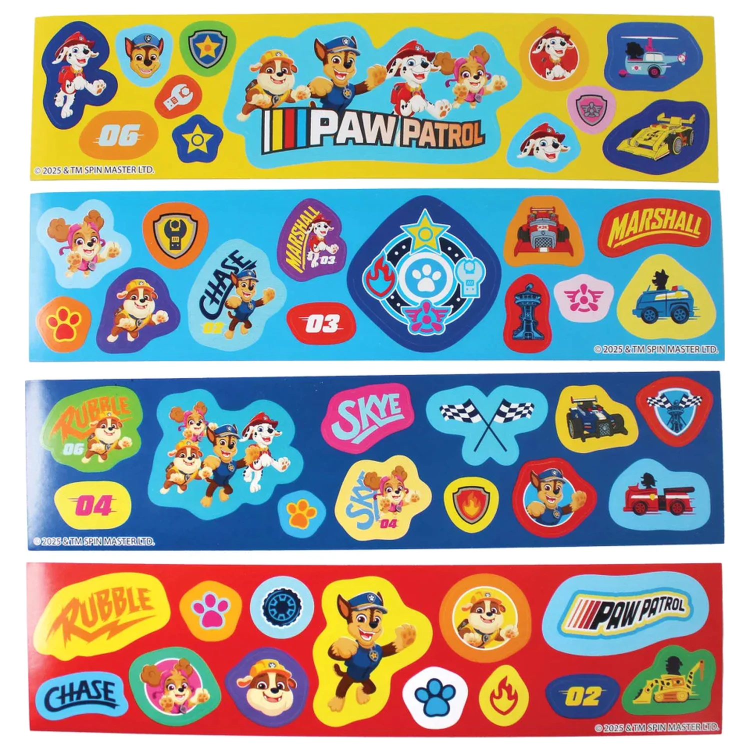 Paw Patrol Ready for Action nálepkové album s 50 nálepkami produktová fotografia