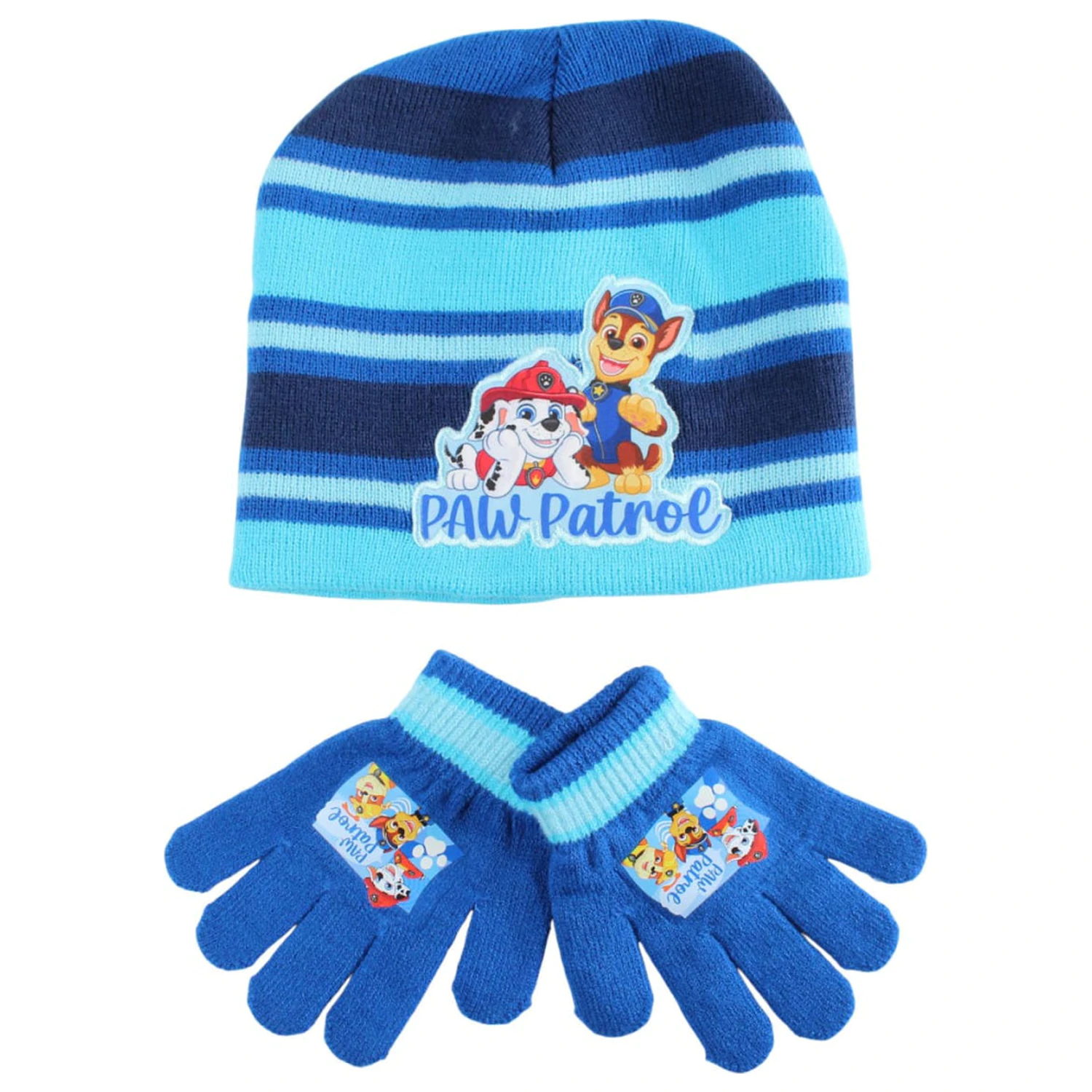 PAW Patrol Ready Winter detská čiapka a rukavice set produktová fotografia