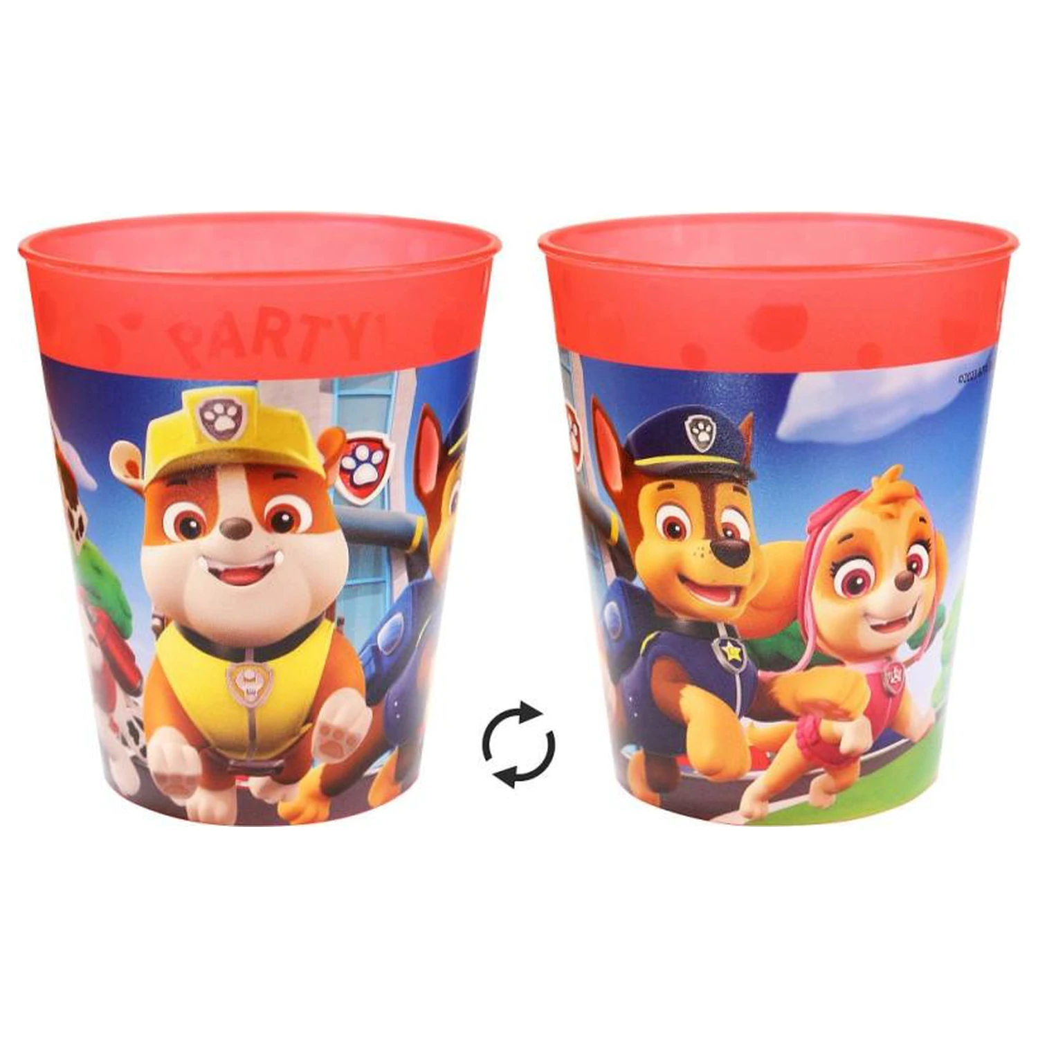 PAW Patrol Rescue Heroes micro prémiový plastový pohár 250 ml produktová fotografia
