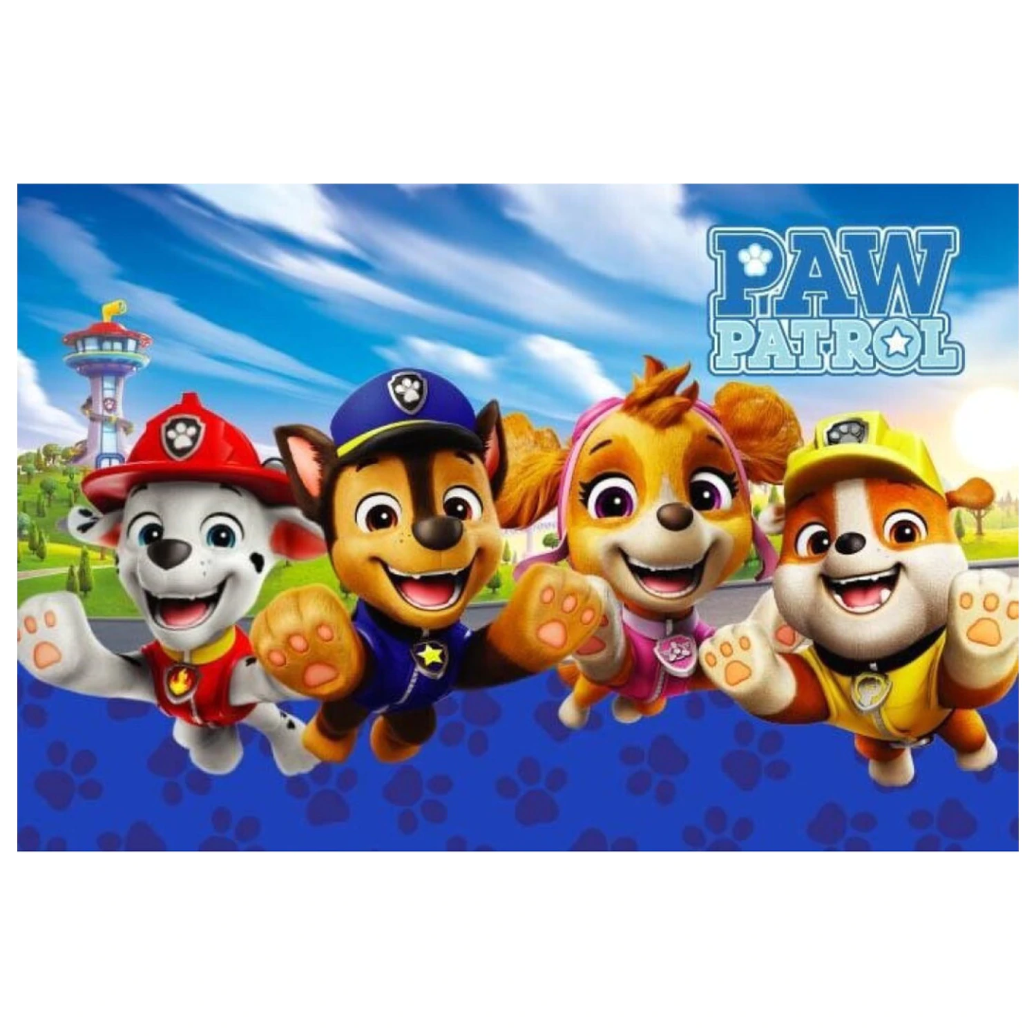 Paw Patrol Rescue Mission predložka do kúpeľne 40x60 cm produktová fotografia