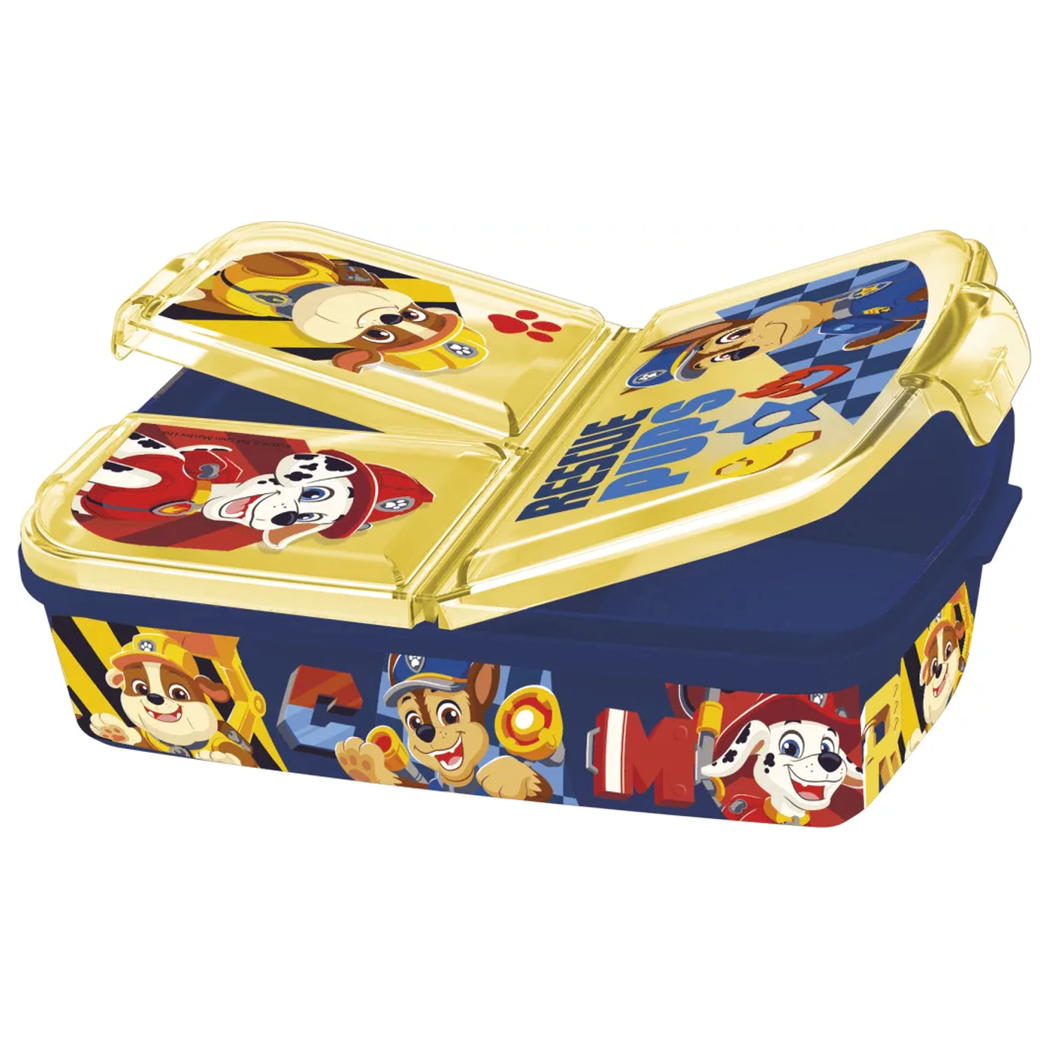 PAW Patrol Rescue Pups viacpriehradkový obedár, sendvičový box produktová fotografia